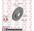 430.1454.20 Disc frana CHEVROLET AVEO hatchback (T250, T255) 1.4,